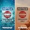 Signmission Employees Only Sign, Vinyl Decal, 5in W x 7in L, 2PK OS-2PACK-NS-D-57-V-12005 - alternate 2
